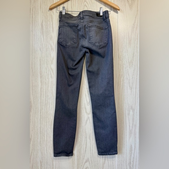Paige Verdugo Ankle Skinny Jeans Bonnie Grey Size 25 LNC - Picture 4 of 6
